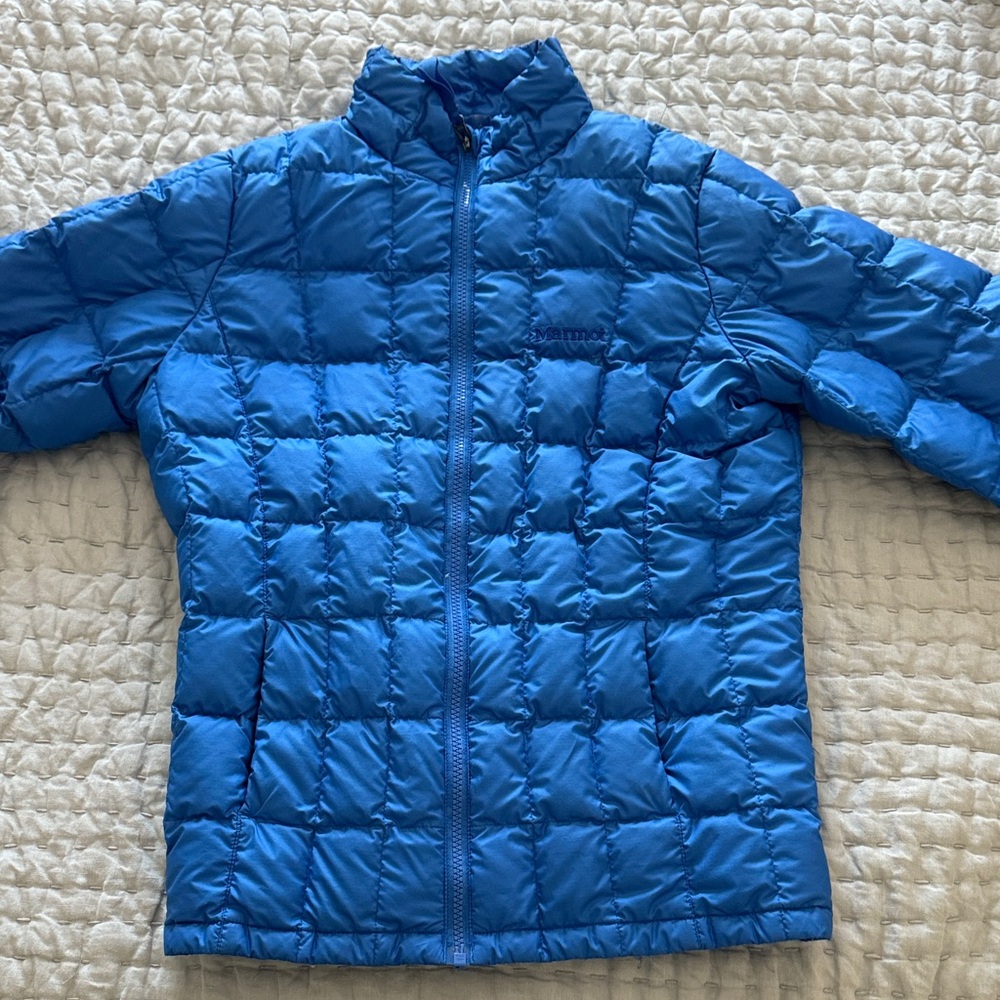 Marmot Kids Blue Puffer Jacket